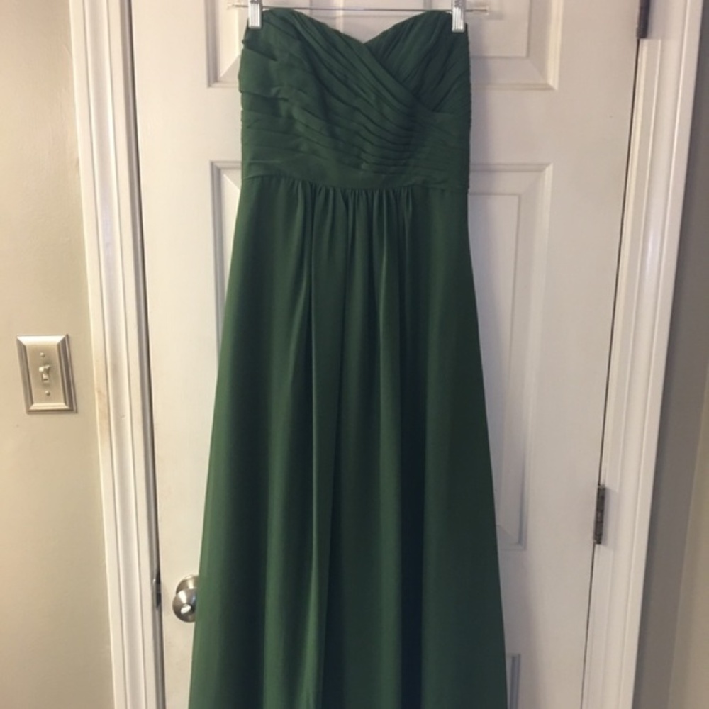 Bridesmaid Dress, jade green, size 10